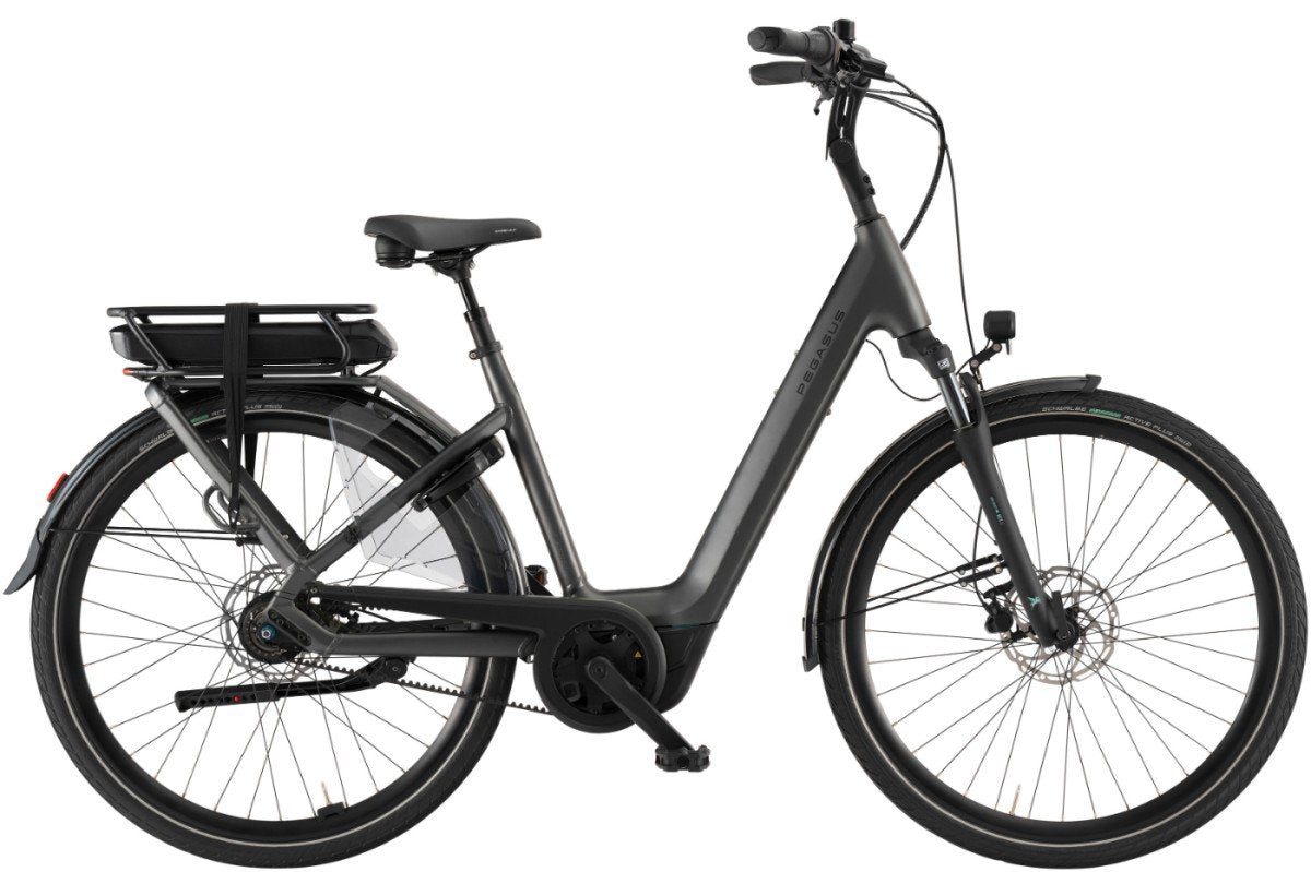 PEGASUS Siena E8F Belt 500Wh Kwantumzilver Mat 28 Inch 50cm 2026