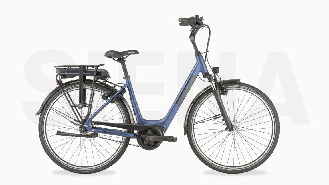PEGASUS Siena E7F Plus Belt (Disc) 500Wh Steel Blue Matt 28" 60cm 2023