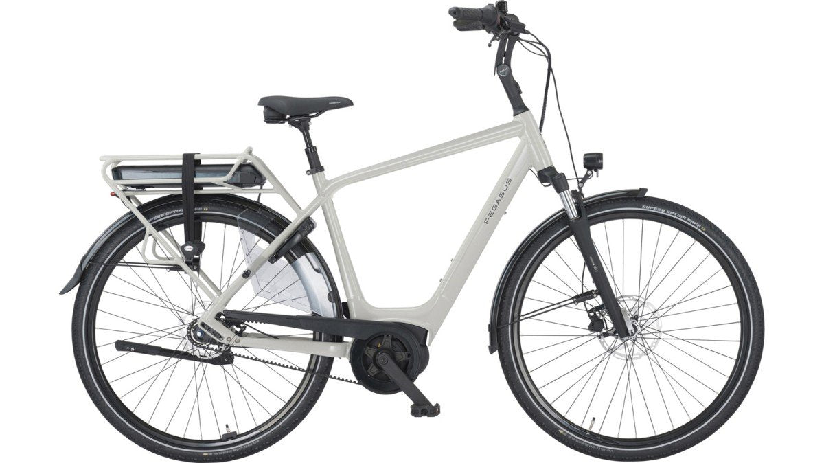 PEGASUS SIENA E8F Belt 400Wh Heren Kiezelgrijs 28 Inch 60cm 2025