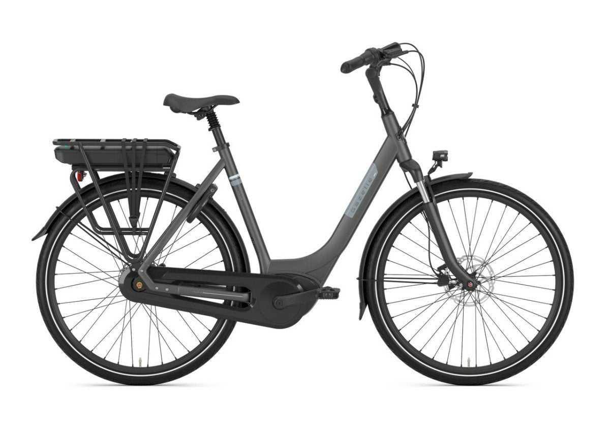 GAZELLE Paris C7+ DEMO 950KM Dames Anthracite Grey Mat 61cm 2025